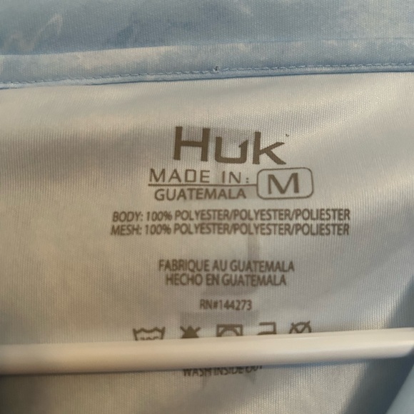 HUK MOSSY OAK MEN'S PURSUIT NWT PERFORMANCE CREW/SHIRT.Medium.NEW FOR 2024 - Picture 5 of 5